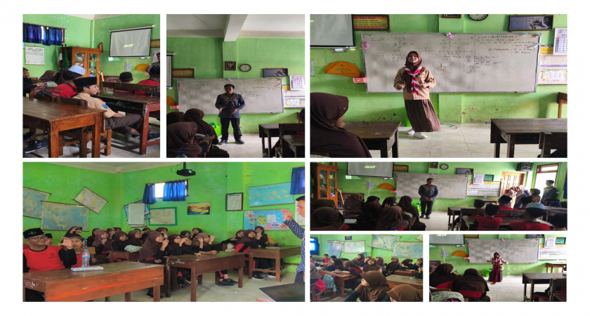 Sosialisasi MTs Unggulan Al Hidayah Mojokerto di MI Wachid Hasyim Berlangsung Antusias