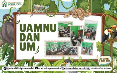 SEMANGAT DAN DISIPLIN! SISWA KELAS 6 MI WACHID HASYIM JALANI UAMNU DAN UJIAN MADRASAH 2026