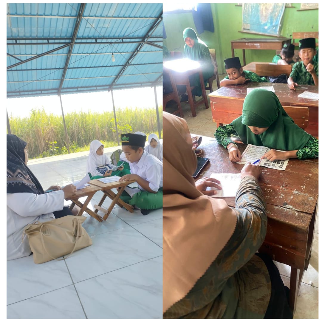 GENERASI QURANI BERPRESTASI SISWA MI WACHID HASYIM IKUTI KENAIKAN JILID BTQ